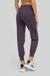 Wide WaistbSlant Pocket Pants